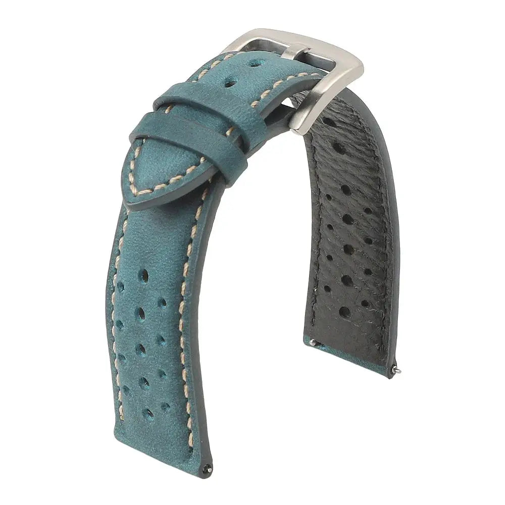 Premium Perforated Genuine Leather Watch Strap