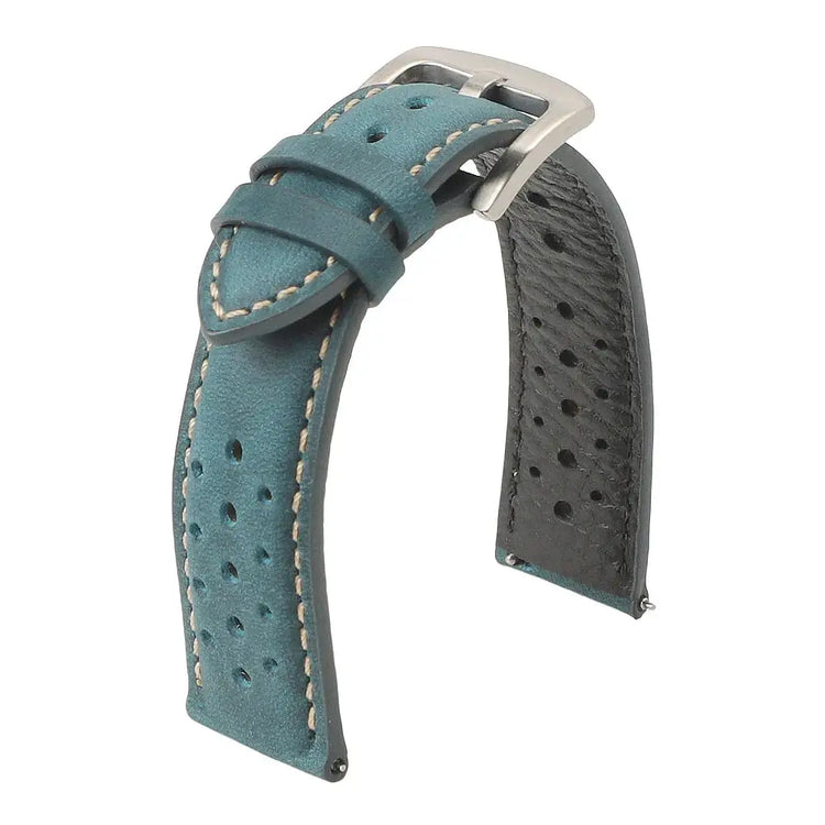 Premium Perforated Genuine Leather Watch Strap