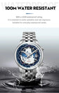 World Time Original Automatic Mechanical High Quality Sapphire Inspirational Watches