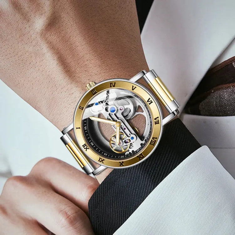 Automatic Skeleton Mechanical Watch
