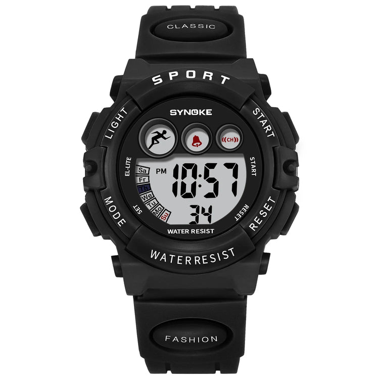 50M Waterproof Luminous LED Digital for Kids Watch Inspirational Watches