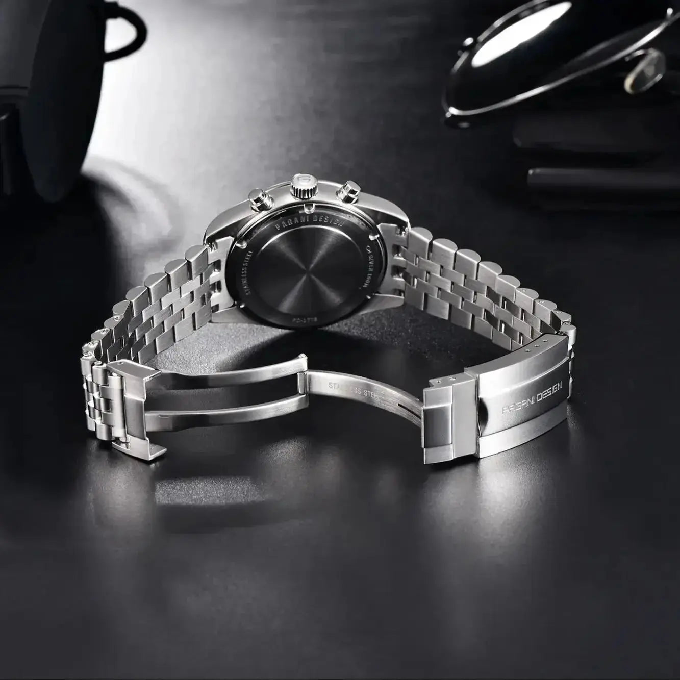 Sports Quartz Chronograph Men Luxury Watches Sapphire Stainless Steel Diving Clock Inspirational Watches