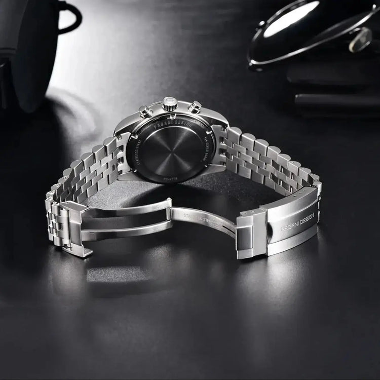 Sports Quartz Chronograph Men Luxury Watches Sapphire Stainless Steel Diving Clock Inspirational Watches