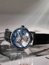 Tourbillon Luxury Skeleton Manual Mechanical Inspirational Watches