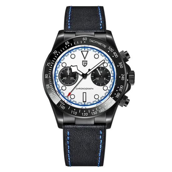 Chronograph Watch Racing car Sport Waterproof AR Sapphire glass - Inspirational Watches