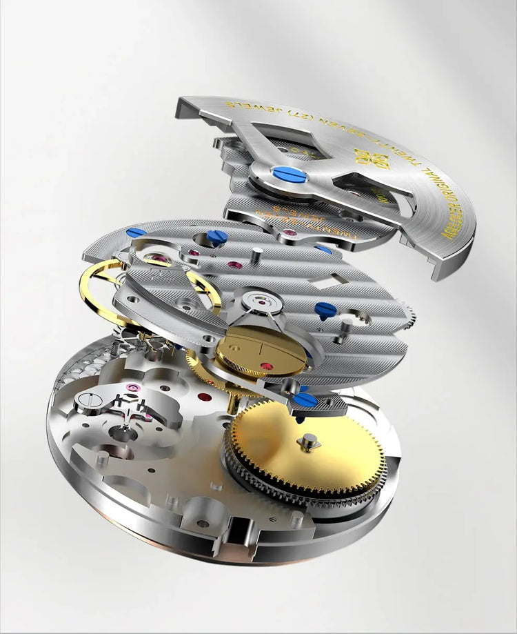 Square Business Formal Automatic Mechanical Inspirational Watches