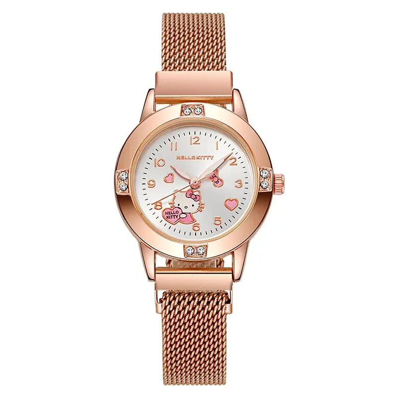 Fashion Hello Kitty Diamond Women Watch Inspirational Watches