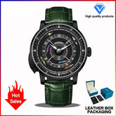 Horse Gambling Full Automatic Mechanical Inspirational Watches