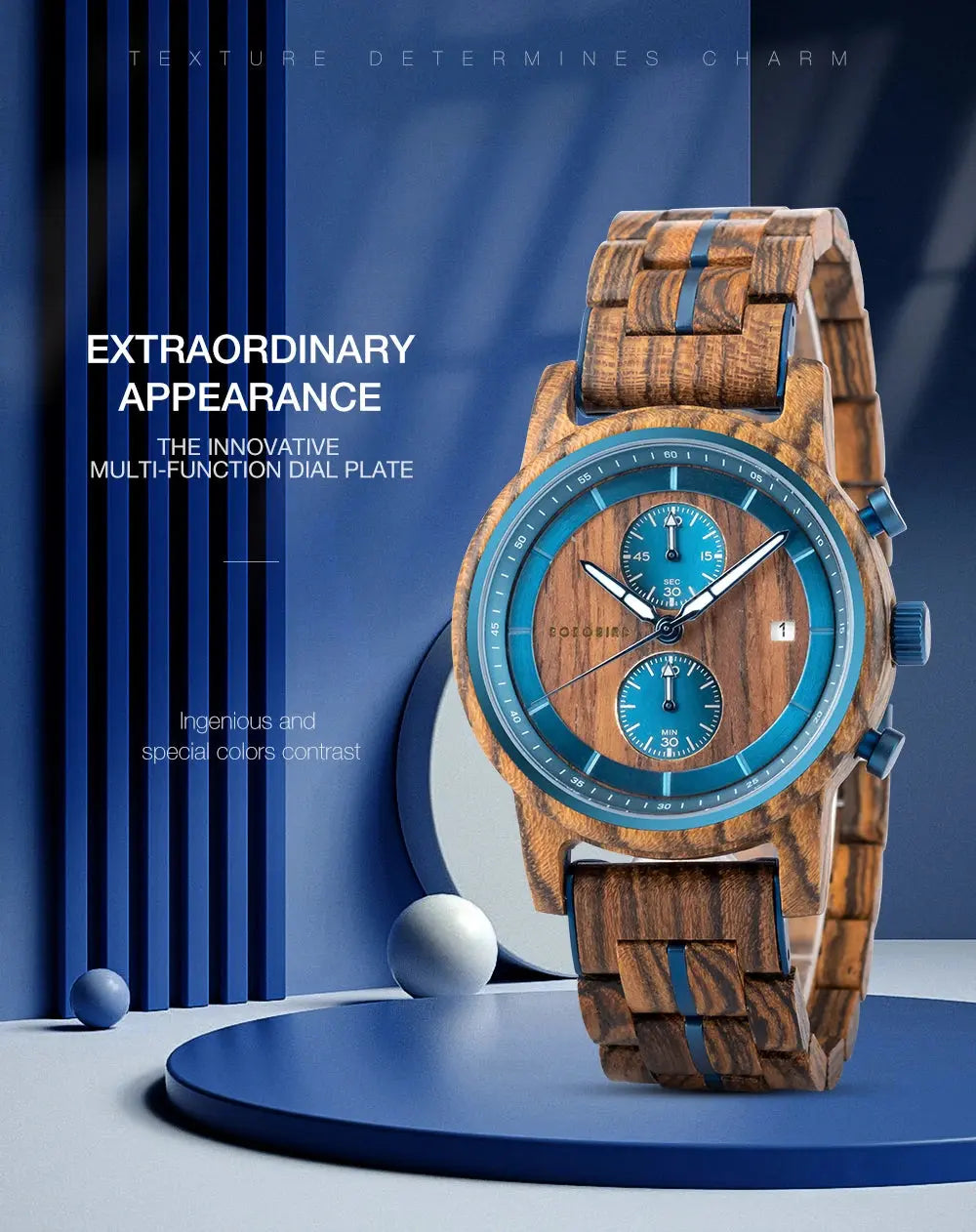 Vintage Wooden Watch for Men – Luxury Original Wristwatch with Premium Design - Inspirational Watches
