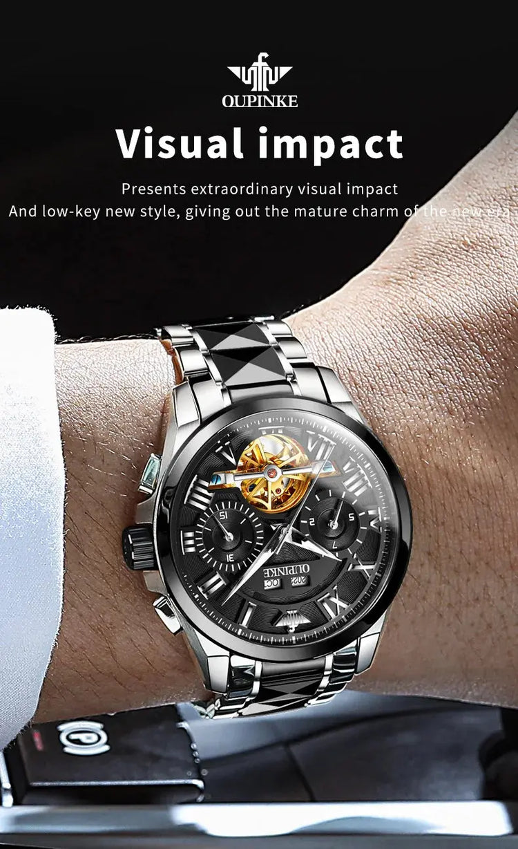 Automatic Skeleton Fashion Watch Inspirational Watches
