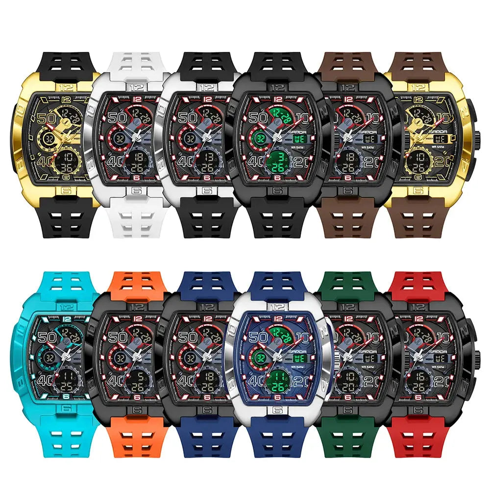 Fashion Chronograph Multi-function Electronic watch - Inspirational Watches