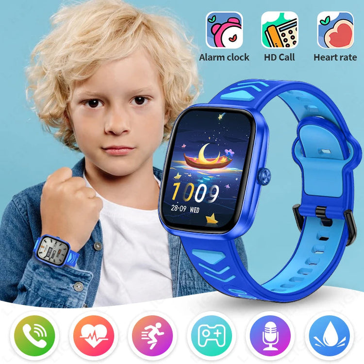 Multifunctional HD Touch Screen Music Games Kids Smartwatch Inspirational Watches