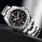 Luxury Automatic Mechanical Wristwatch Stainless Steel Retro 42mm Sapphire Waterproof - Inspirational Watches