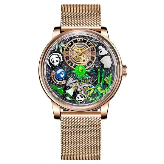 Panda Bamboo Mechanical Men&
