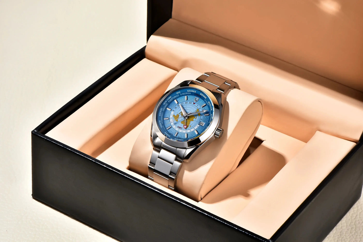 Light Luxury NH34A Movement Sapphire Glass Man watch 316L All Steel Waterproof Inspirational Watches