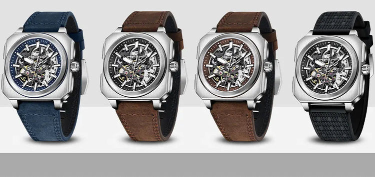 PAGANI DESIGN New Hollowed Men Mechanical Watch Top Brand Sapphire Glass Clock Classic Luxury Waterproof Automatic Men&