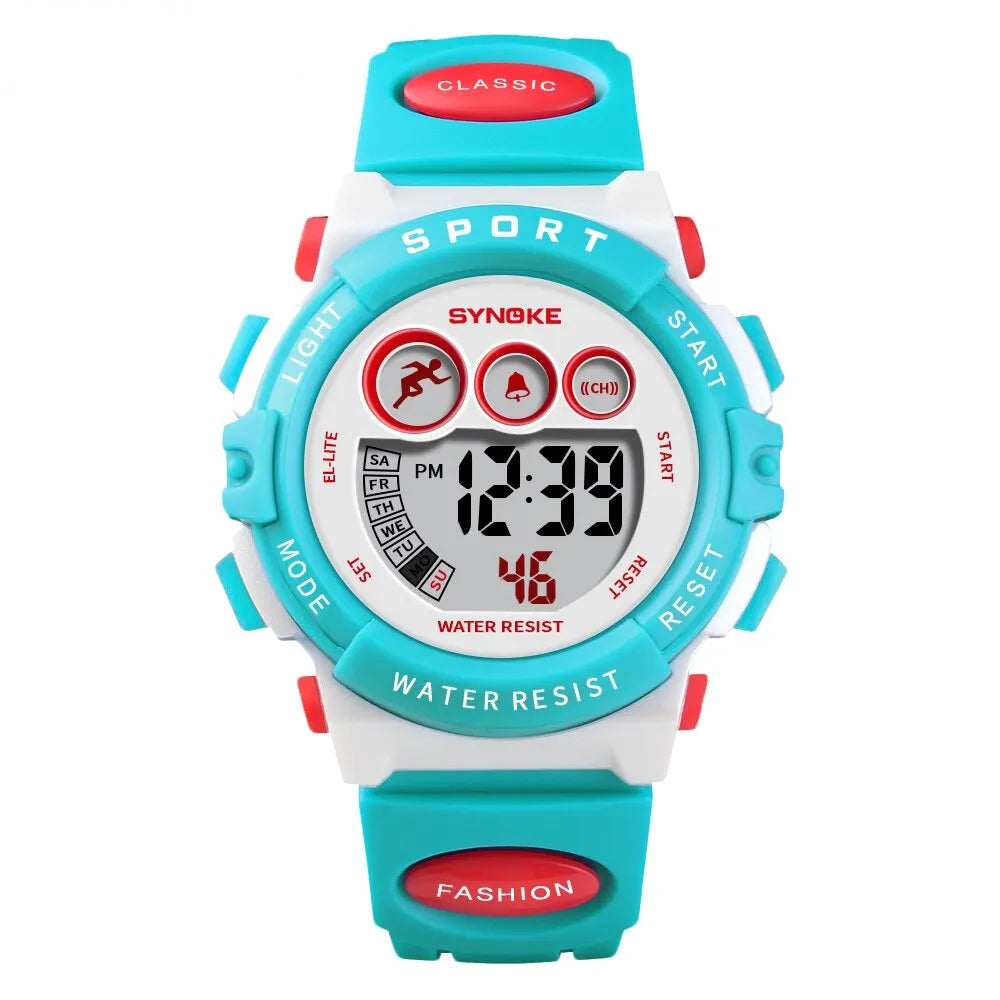 30M Waterproof Electronic Kids Sports Watch Inspirational Watches