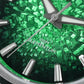 Watchdives WD0003C Quartz Watch VH31 Sweep Seconds Movement 38mm ice Crack Dial Sapphire Luminous 100m Waterproof Men Wristwatch Inspirational Watches