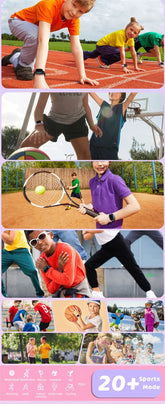 Waterproof Fitness Tracker Bluetooth Call Kids Smartwatch Inspirational Watches