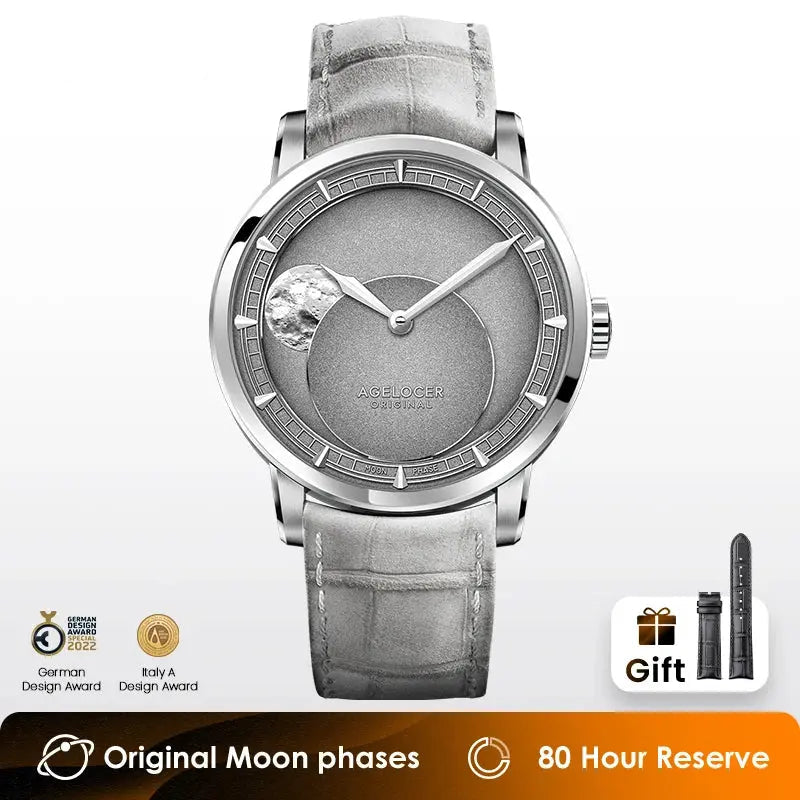 Moon Phase Original Astronomer Mechanical Inspirational Watches