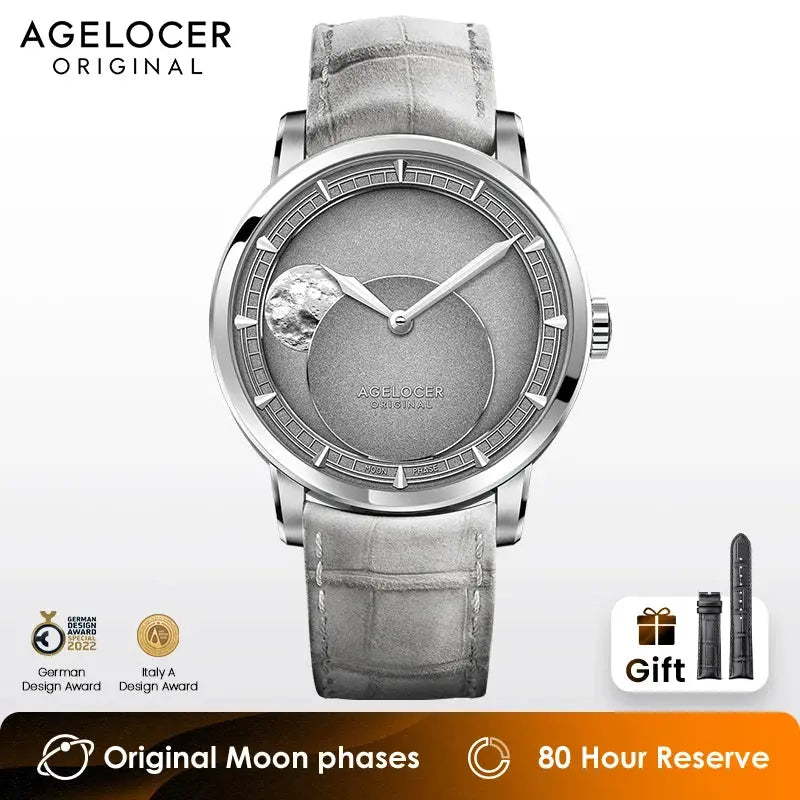 Moon Phase Original Astronomer Mechanical Inspirational Watches