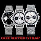1963 Panda Pilot Chronograph Watch Air Force Sapphire - Inspirational Watches