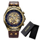 Retro with Genuine Leather Inspirational Watches