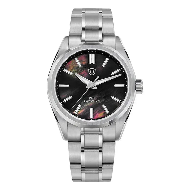 Watchdives WD0003C Quartz Watch VH31 Sweep Seconds Movement 38mm ice Crack Dial Sapphire Luminous 100m Waterproof Men Wristwatch Inspirational Watches
