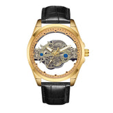 Luxury Original Waterproof Gold Skeleton Style Watch Inspirational Watches