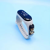 Digital LED Display Cartoon Fashion Kids Watch Inspirational Watches