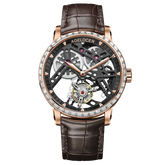 Tourbillon Luxury Skeleton Manual Mechanical Inspirational Watches