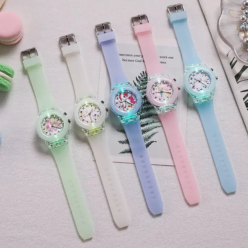 Cute Unicorn Kids Watch Inspirational Watches