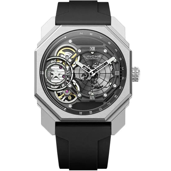 Skeleton Dial Sport Mechanical Watches For Men Inspirational Watches