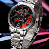 360 Degree Rotating Wheel Rim Dial Watch Inspirational Watches