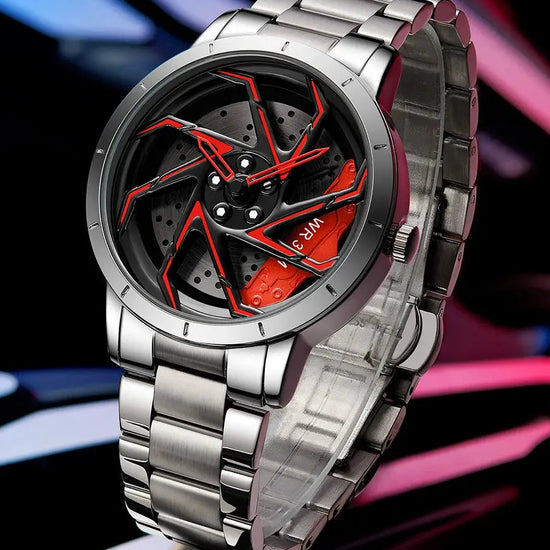 360 Degree Rotating Wheel Rim Dial Watch Inspirational Watches