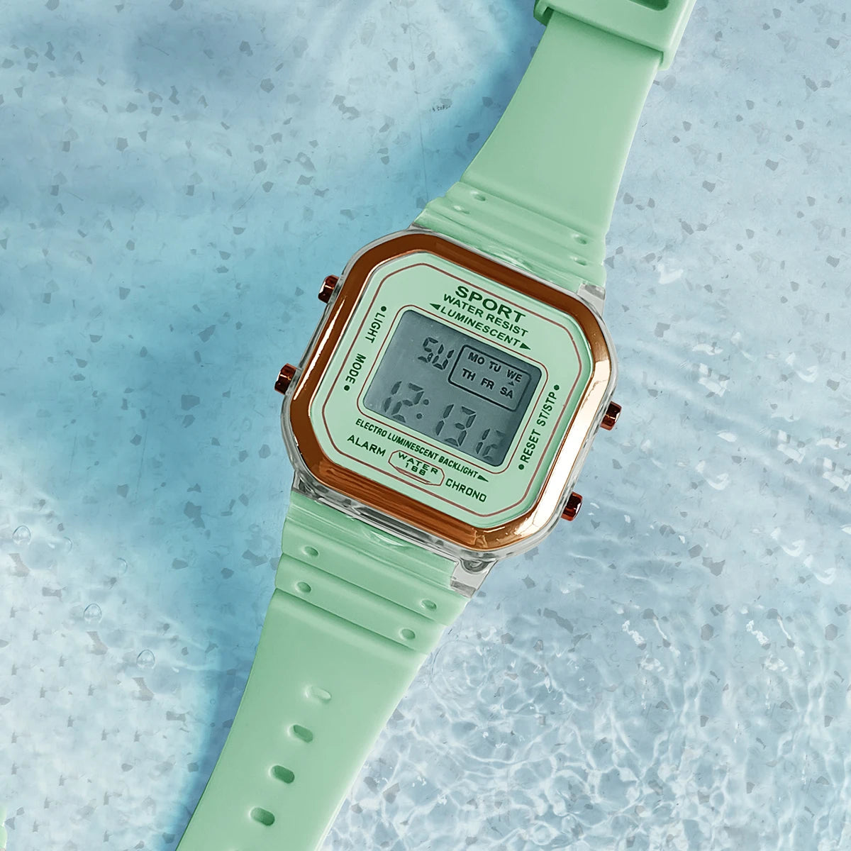 Multifunctional LED Digital Kids Sports Watch Inspirational Watches
