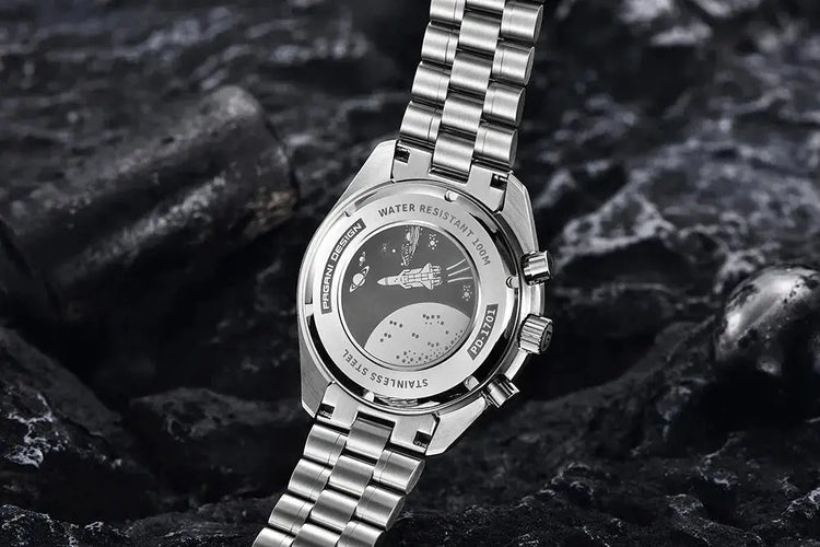 Luxury Business Mens Watches Chronograph AR Sapphire Mirror Waterproof - Inspirational Watches