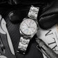 Watchdives WD0003C Quartz Watch VH31 Sweep Seconds Movement 38mm ice Crack Dial Sapphire Luminous 100m Waterproof Men Wristwatch Inspirational Watches