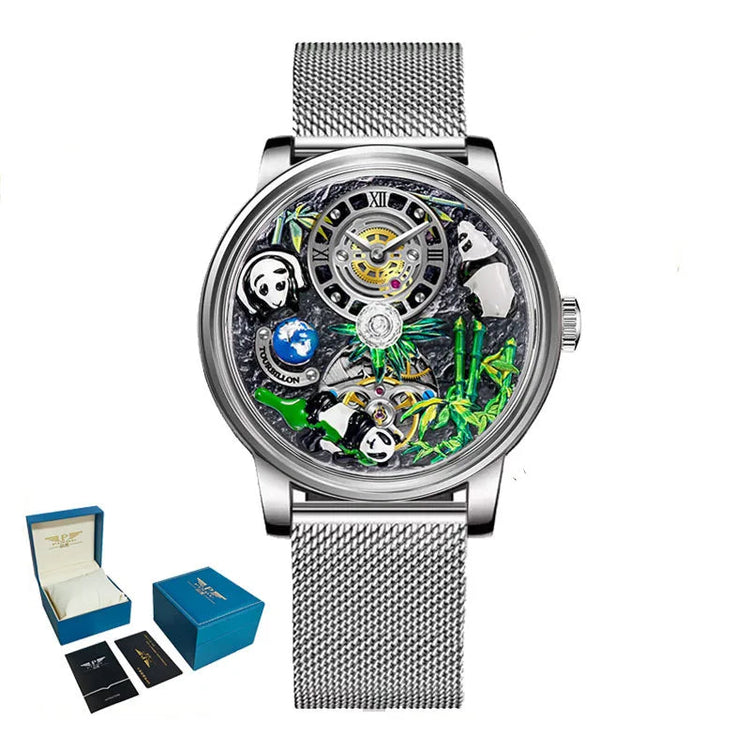 Panda Bamboo Mechanical Men&