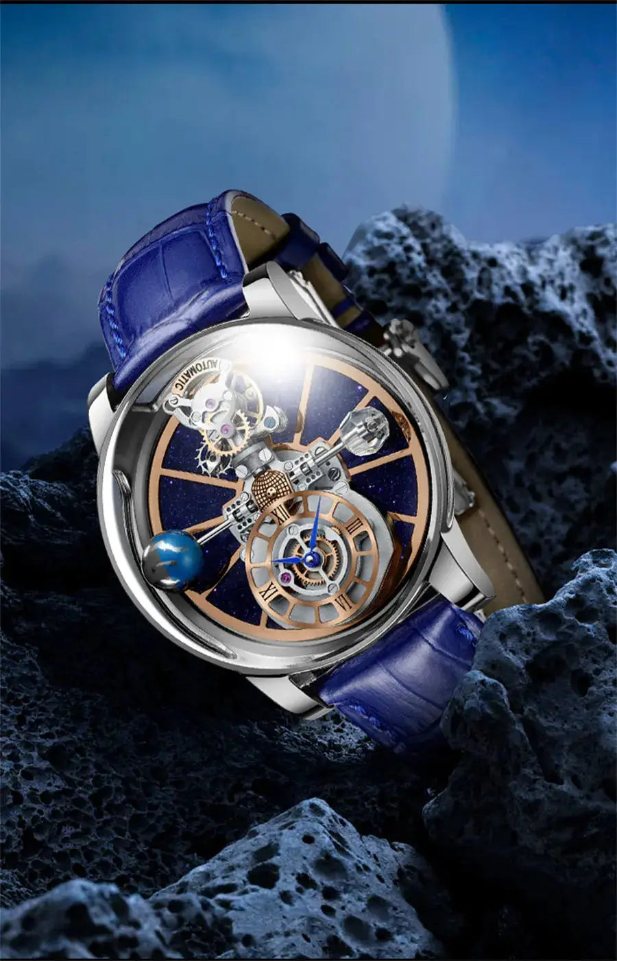 Relogio PINDU Fixed Roulette Watch Latest Design Quartz Watch Men Waterproof Leather Man Wristwatch Upgraded Version Inspirational Watches