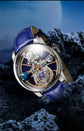 Relogio PINDU Fixed Roulette Watch Latest Design Quartz Watch Men Waterproof Leather Man Wristwatch Upgraded Version Inspirational Watches