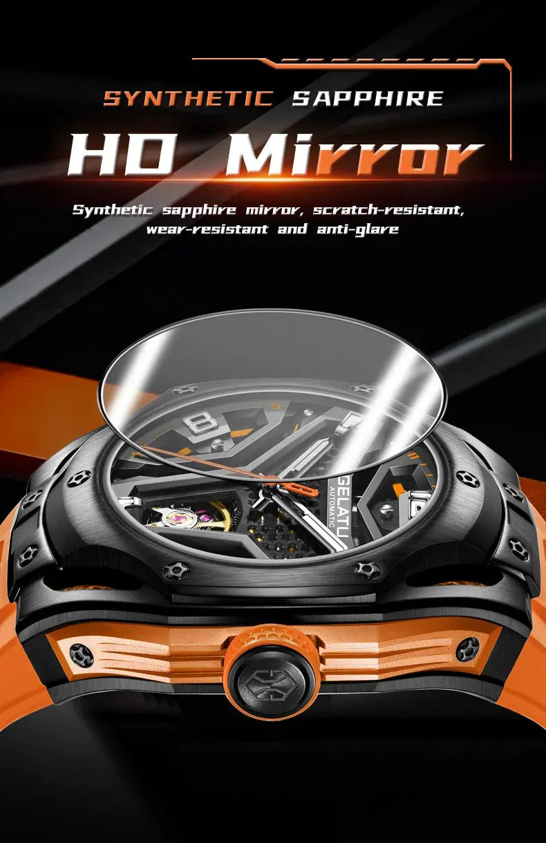 Hollow out Automatic Men&