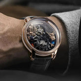 Space Series Unique Design Three-dimensional Dial Mechanical Watch - Inspirational Watches