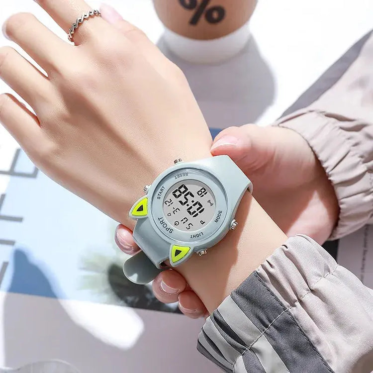 Cute Cat Ear Digital Sport Watch Inspirational Watches