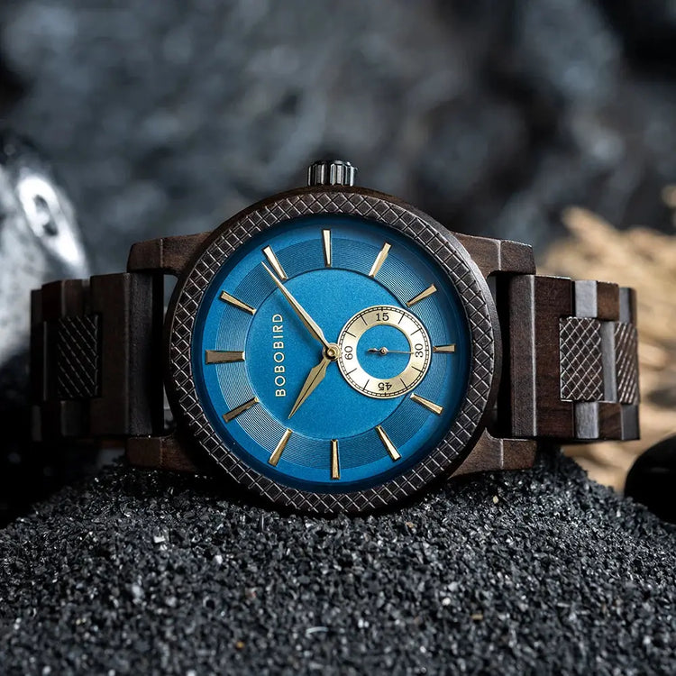 Wooden Watch Top Fashion Casual Clock Quartz Inspirational Watches
