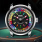Mark Fairwhale New Quartz Watch For Men Fruit Rotating Dial Wristwatch Luxury Waterproof  Clock Man Fashion Watch 2026 Top Brand Inspirational Watches
