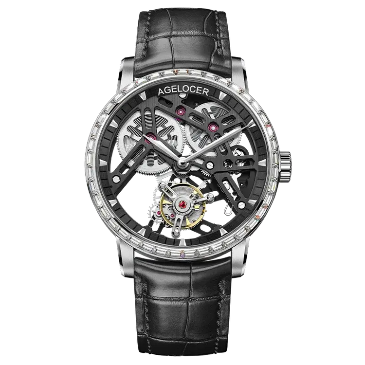 AGELOCER Original Tourbillon Watch Fashion Men&