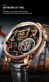 Button Oil Pump Swiss Quartz 762 Movement Sapphire - Inspirational Watches