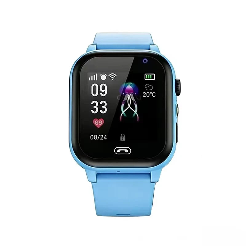 5G Kids Smartwatch Upgraded SOS Sim Card Call GPS Location Inspirational Watches