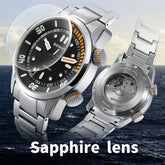 Automatic Dive Super Luminous Sapphire Swim Sport Mechanical Inspirational Watches
